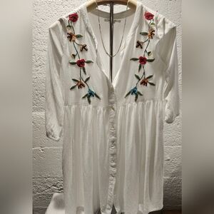 ONeil EDEN Embroidered Dress XS